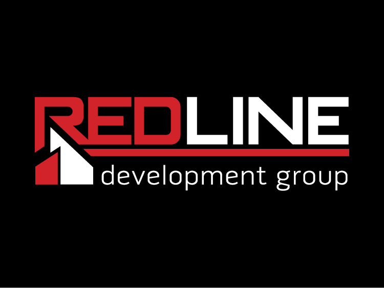 RedLine Development Group Logo | Kelly Laine Designs | Graphic Design Omaha