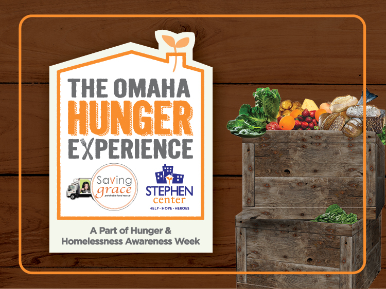 The Omaha Hunger Experience Logo